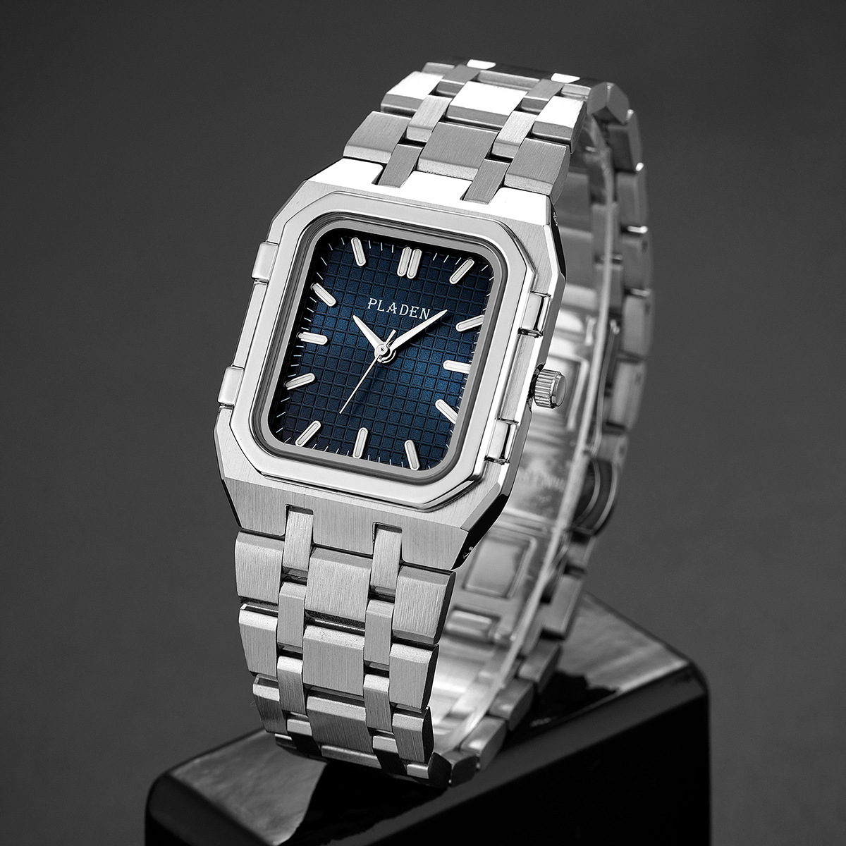 Luxury Watch Mockup - Luxury Brand Blue Dial Man High
