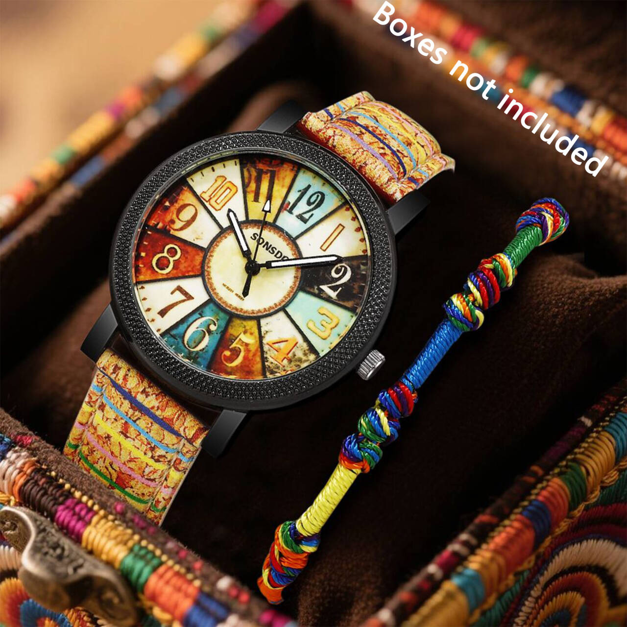 Luxury Watch Kit - 2pc Women's Light Luxury Four Piece