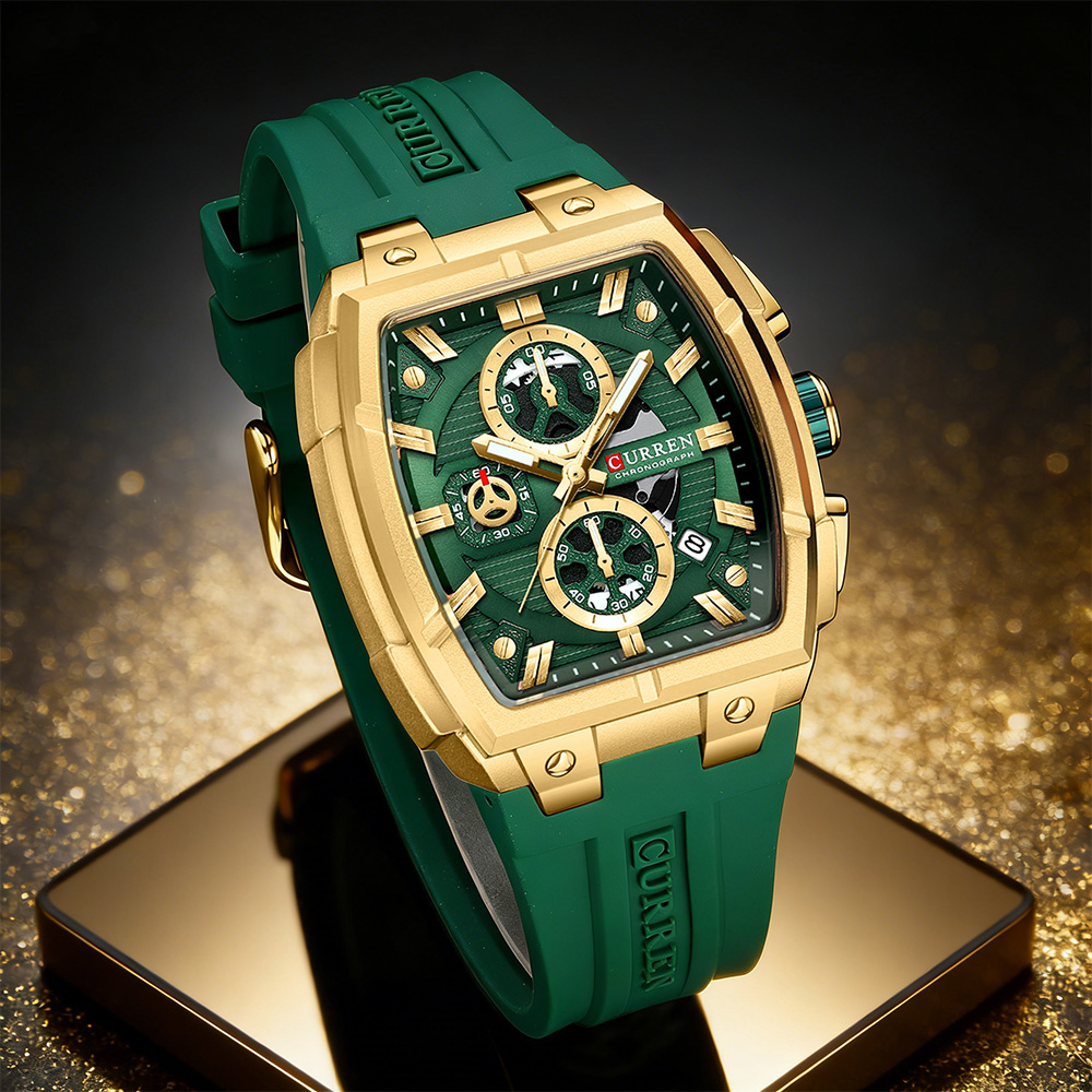 Luxury Watch Kit - CURREN Luxury Vintage Watch for Men