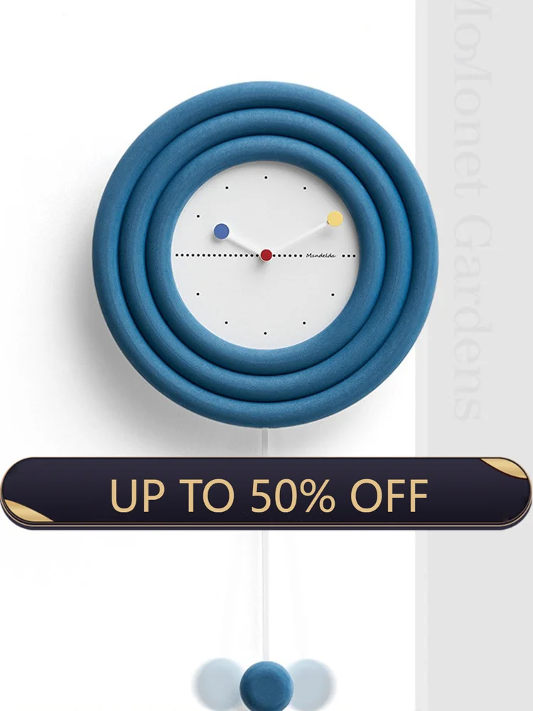 Luxury Watch Europe - Nordic Pendulum Wall Clock Modern Design