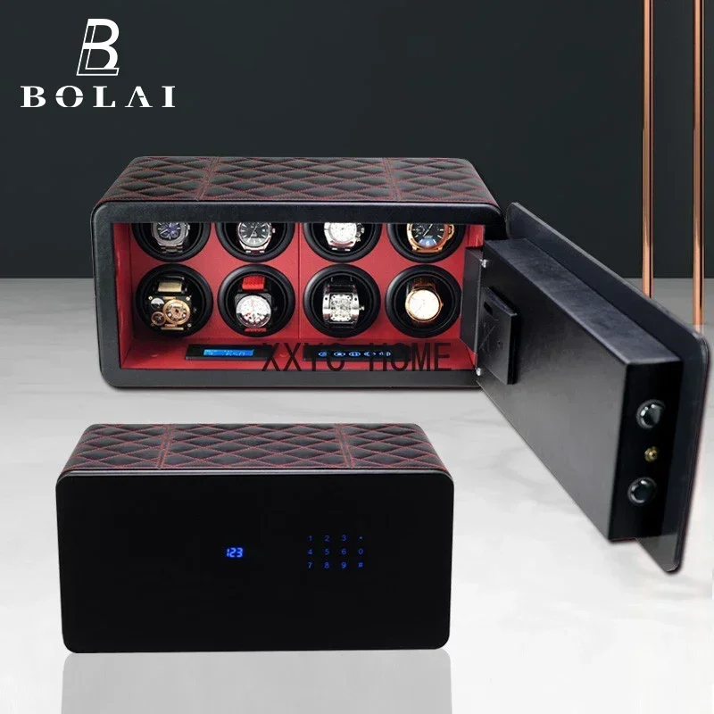 Quiet Luxury Watch Men - Luxury 8 Watch Safe Box Storage