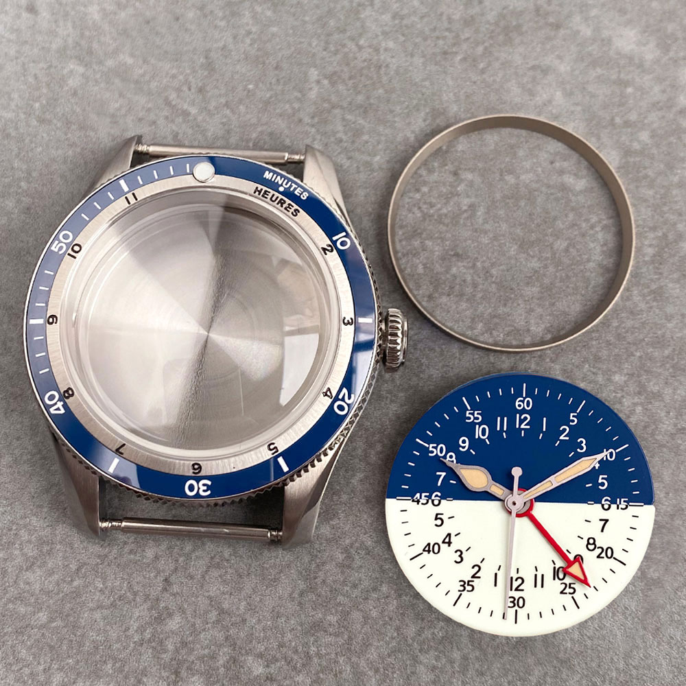 Exhibition Caseback - 40mm 20ATM Waterproof Diving Watch Case