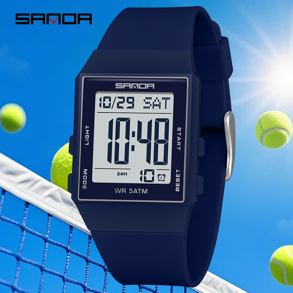 SANDA Student Casual Digital W - Luxury Watch Shop ulasan dan harga