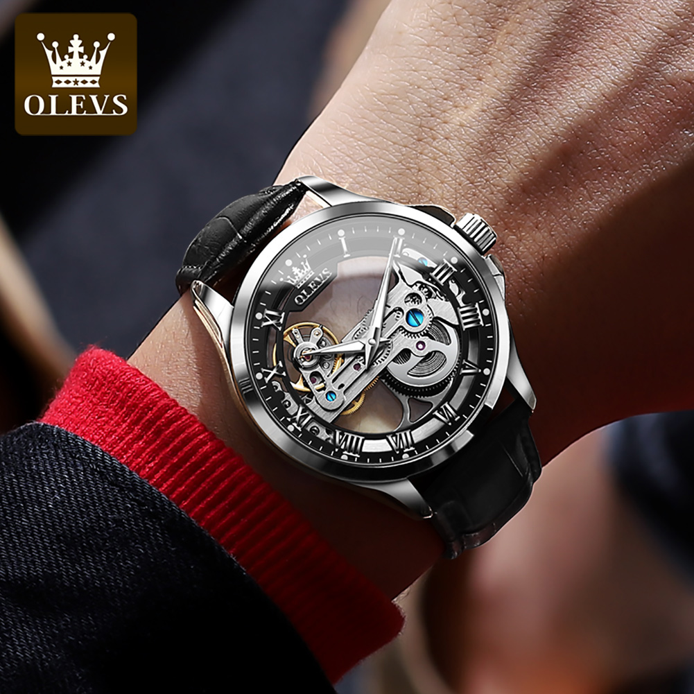 OLEVS Couple Watches Original  - Luxury Watch Mockup ulasan dan harga