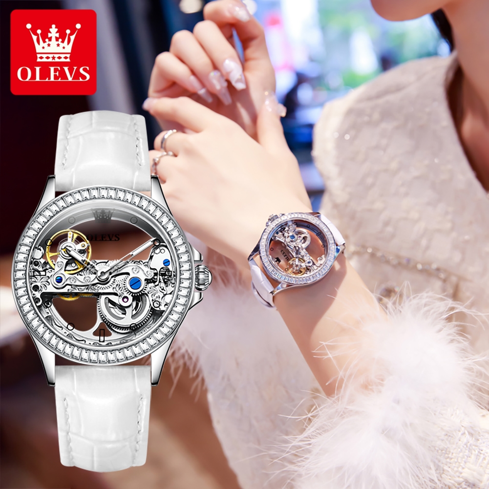 OLEVS Couple Watches Original  - Luxury Watch Mockup ulasan dan harga