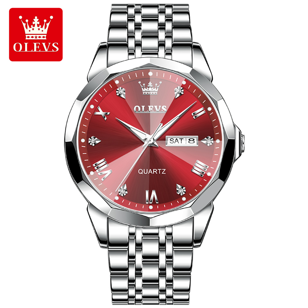 OLEVS Brand Original Business  - Luxury Watch Mockup ulasan dan harga