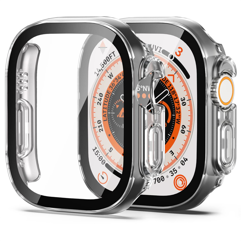 Glass+case For Apple Watch Ult - Luxury Watch Protection Film ulasan dan harga