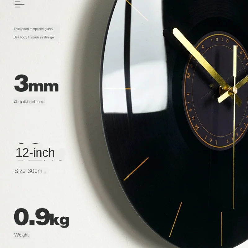 Luxury Silent Wall Clock Livin - Luxury Watch Europe ulasan dan harga