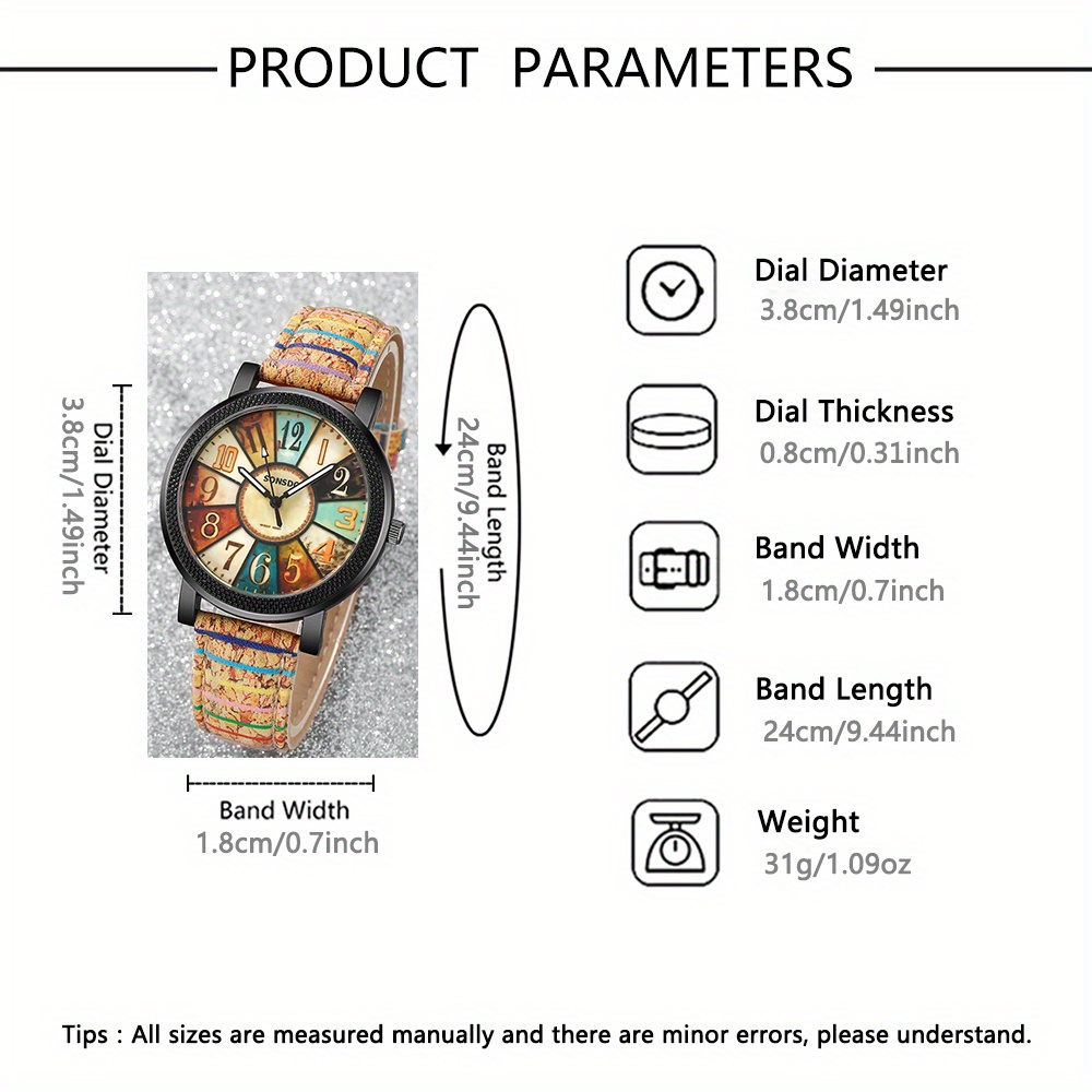 2pc Women's Light Luxury Four  - Luxury Watch Kit ulasan dan harga