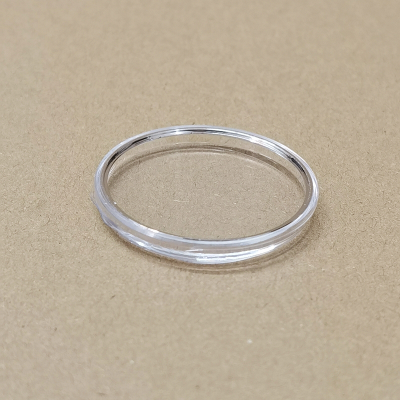 Plastic Lid Shaped Watch Glass - Exhibition Caseback ulasan dan harga