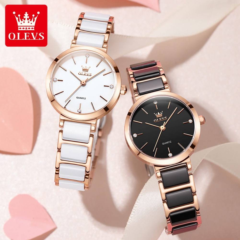 OLEVS Women Watch 5877 Luxury  - Luxury Watch Girl ulasan dan harga