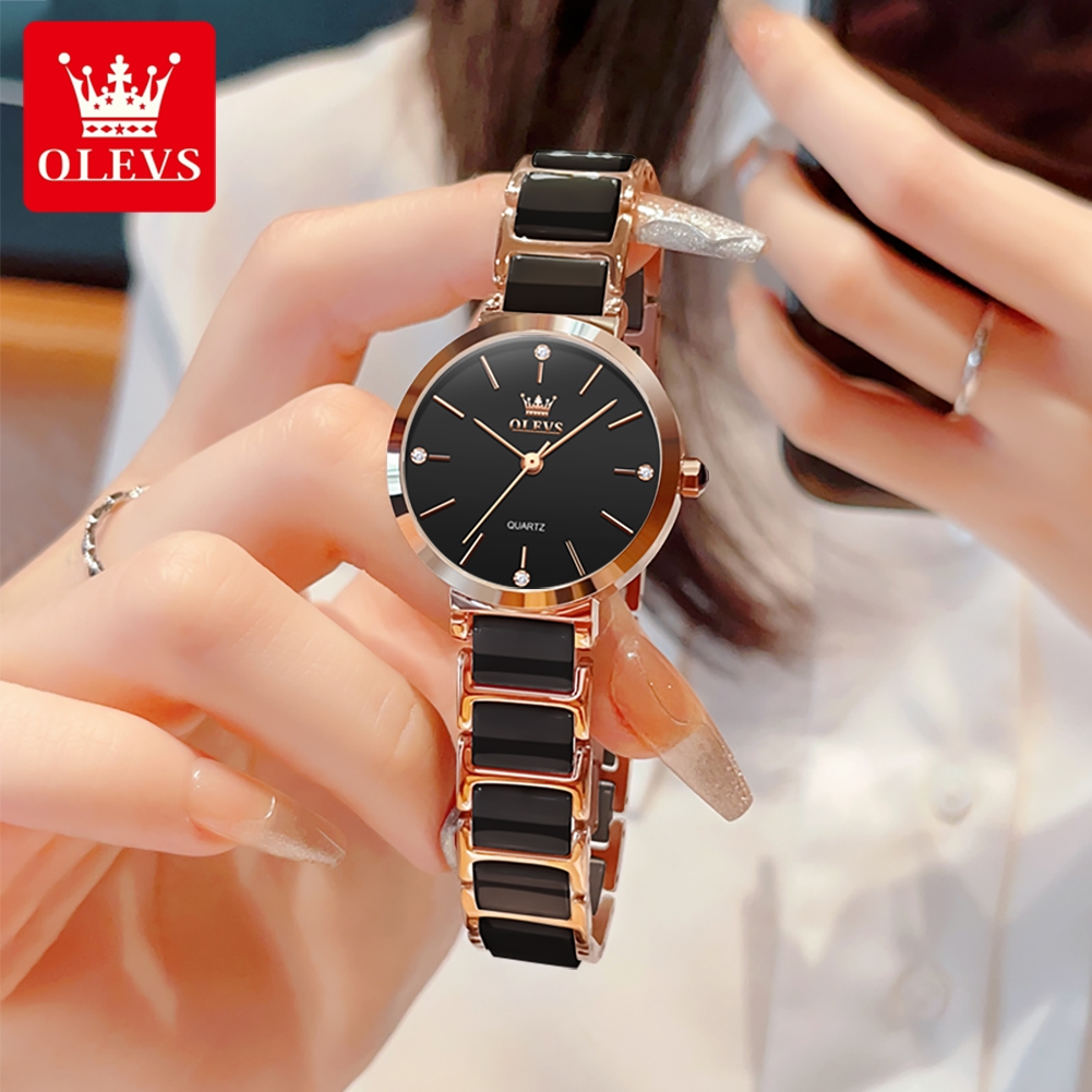OLEVS Women Watch 5877 Luxury  - Luxury Watch Girl ulasan dan harga