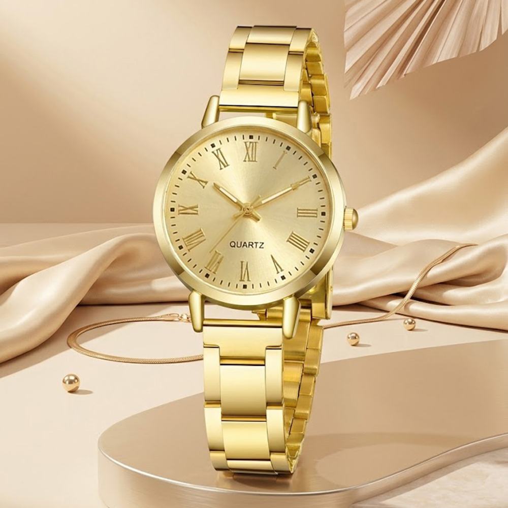 5Pcs/Set Unisex Jewelry Watche - Luxury Watch Kit ulasan dan harga