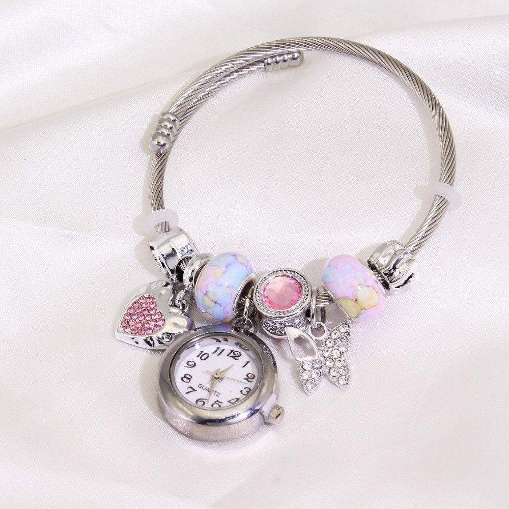 Trendy Adjustable Women's Brac - Luxury Watch With Leather Strap ulasan dan harga