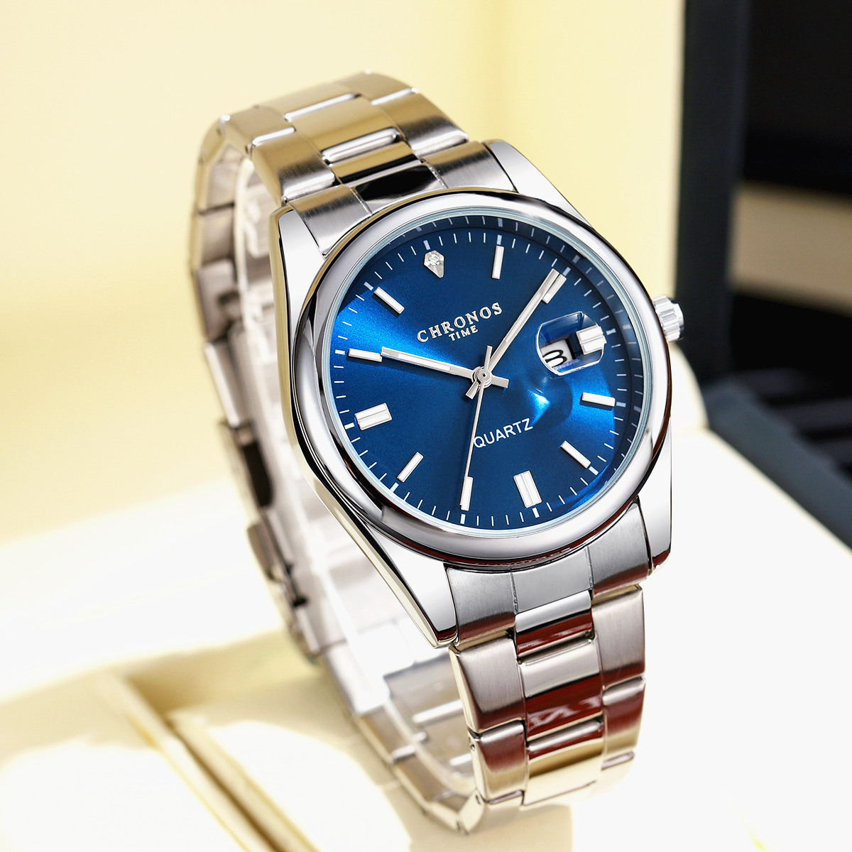 CHRONOS Top Brand Luxury Man W - Luxury Watch Mockup ulasan dan harga