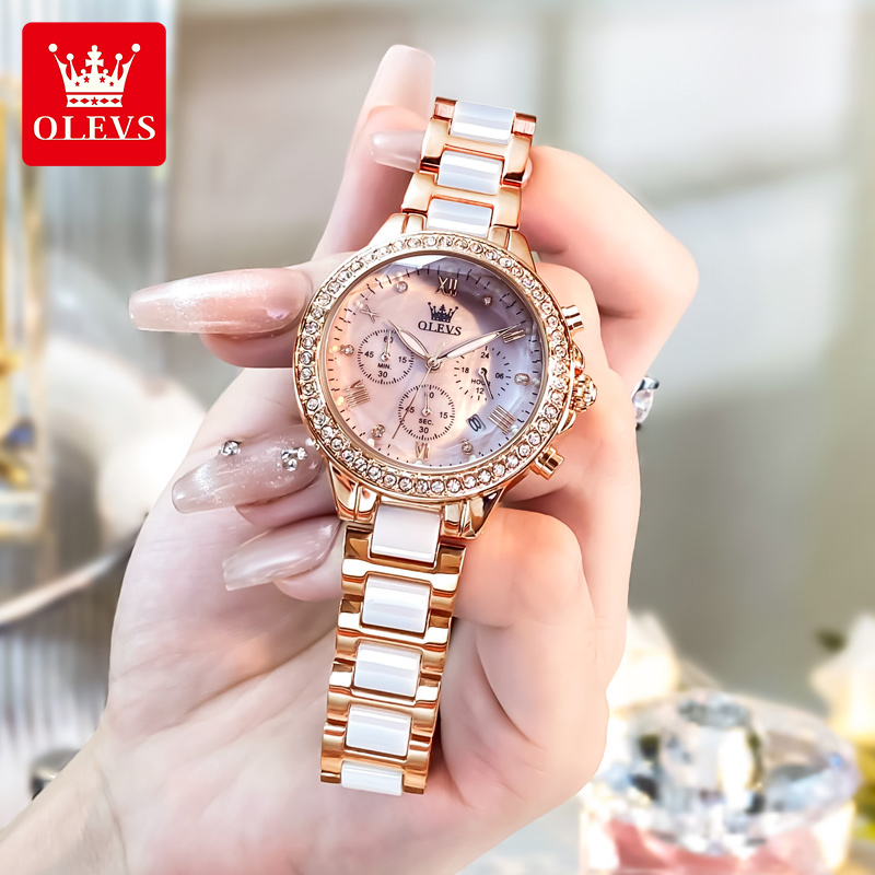 OLEVS 9999 Women Watch Brand O - Luxury Watch Kit ulasan dan harga
