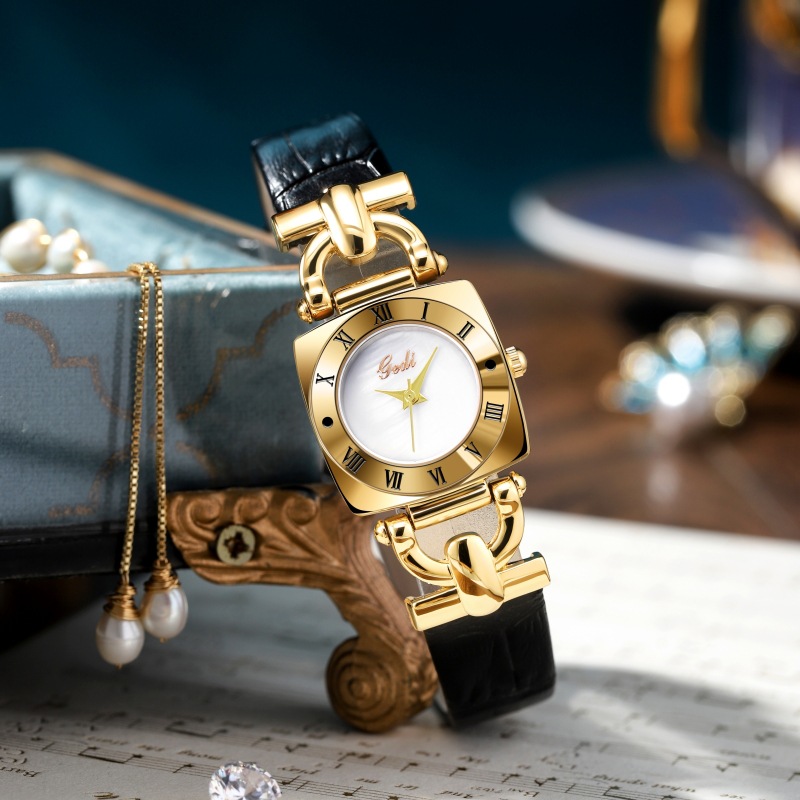 UTHAI L0031 Fashionable Women  - Luxury Watch Girl ulasan dan harga