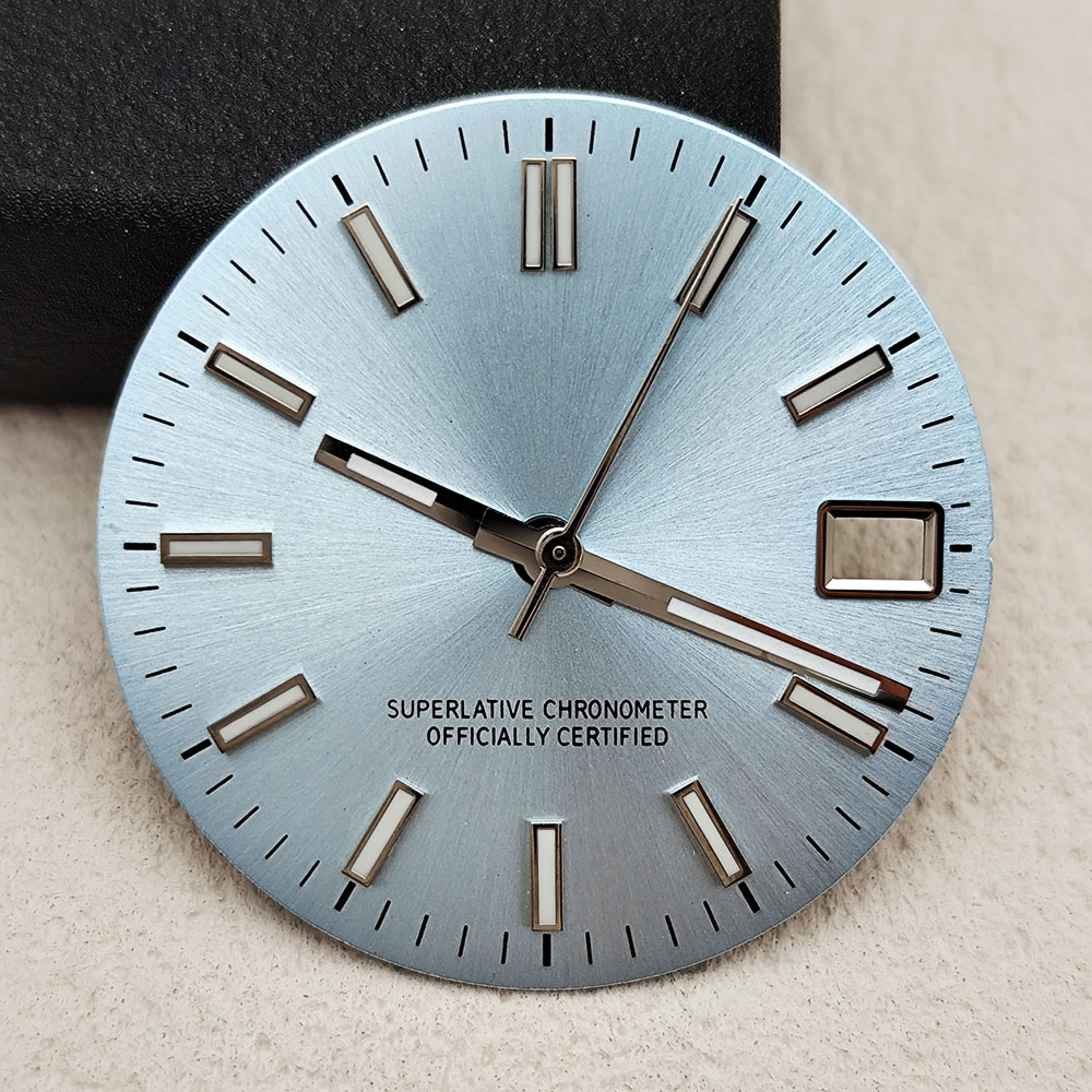 New NH35 dial custom logo 28.5 - Exhibition Caseback ulasan dan harga