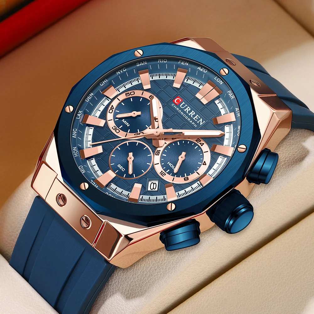 CURREN Luxury Brand High Quali - Luxury Watch Mockup ulasan dan harga