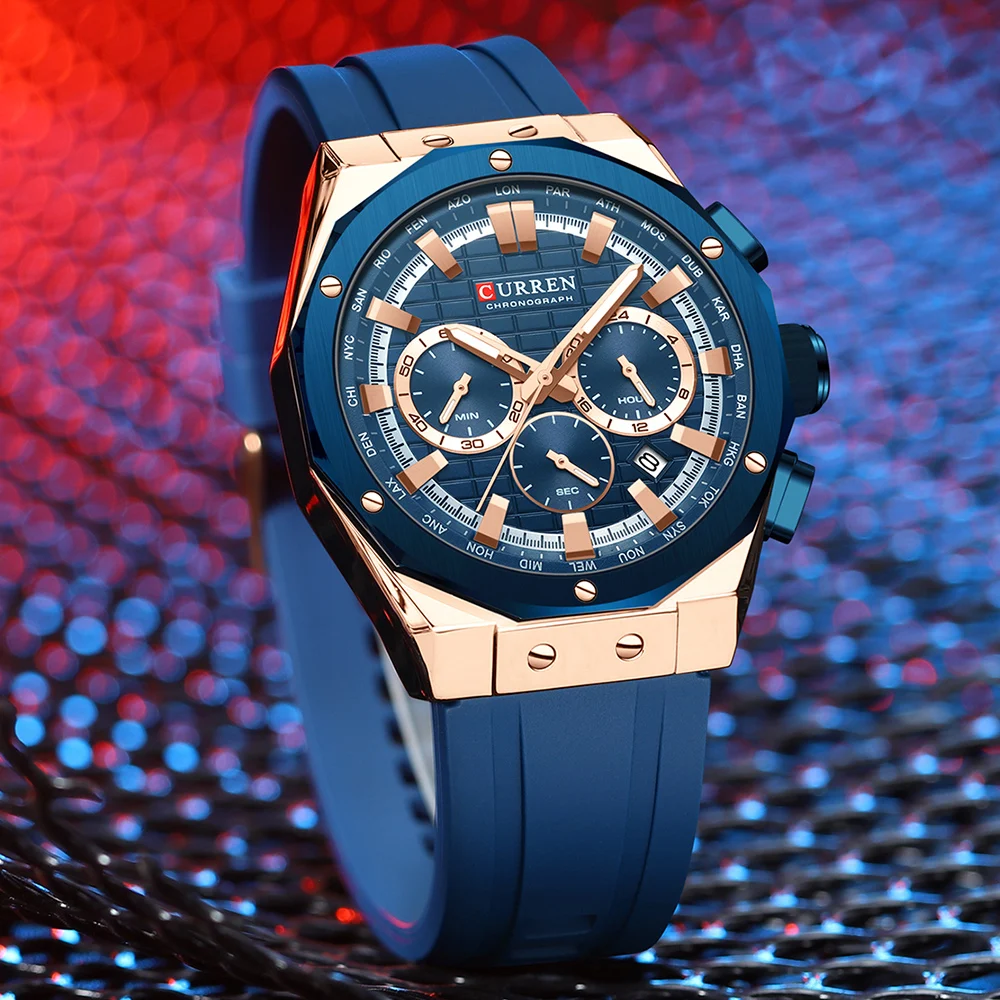 CURREN Luxury Brand High Quali - Luxury Watch Mockup ulasan dan harga