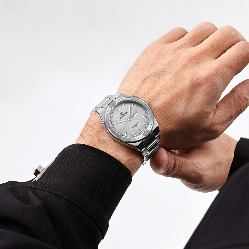 Top Brand NAVIFORCE Men's Watc - Luxury Watch Mockup ulasan dan harga
