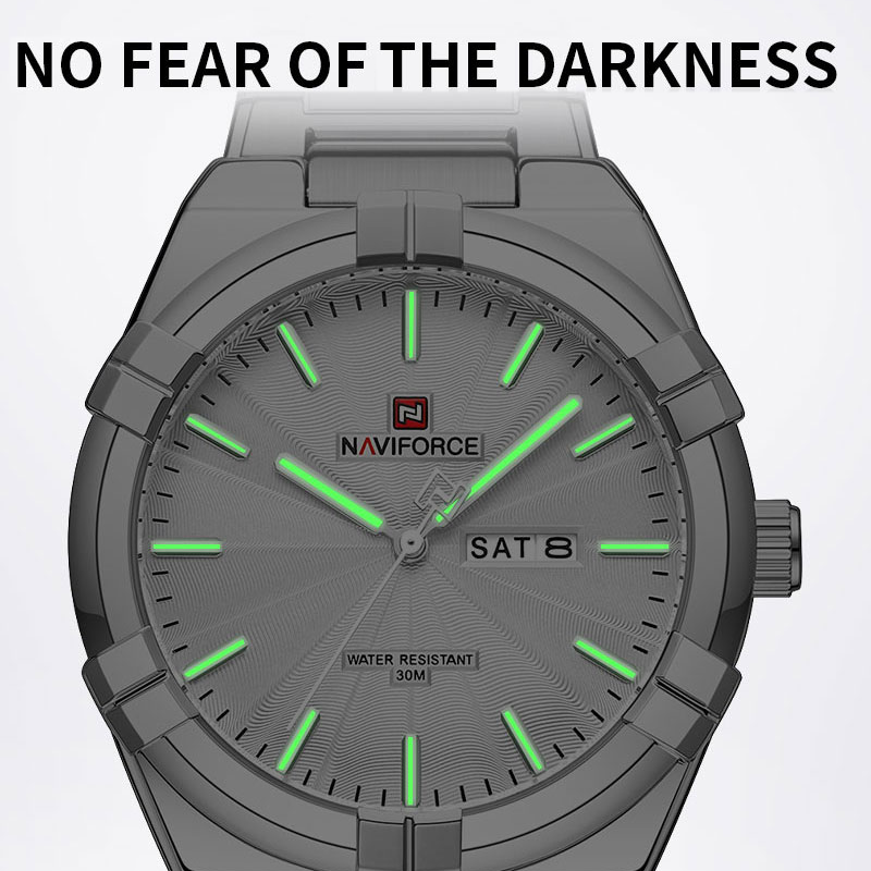 Top Brand NAVIFORCE Men's Watc - Luxury Watch Mockup ulasan dan harga