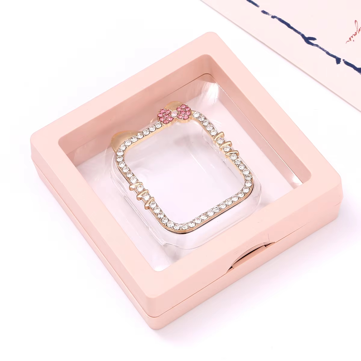 Luxury Cute Kitten Cat Diamand - Luxury Watch Protection Film ulasan dan harga