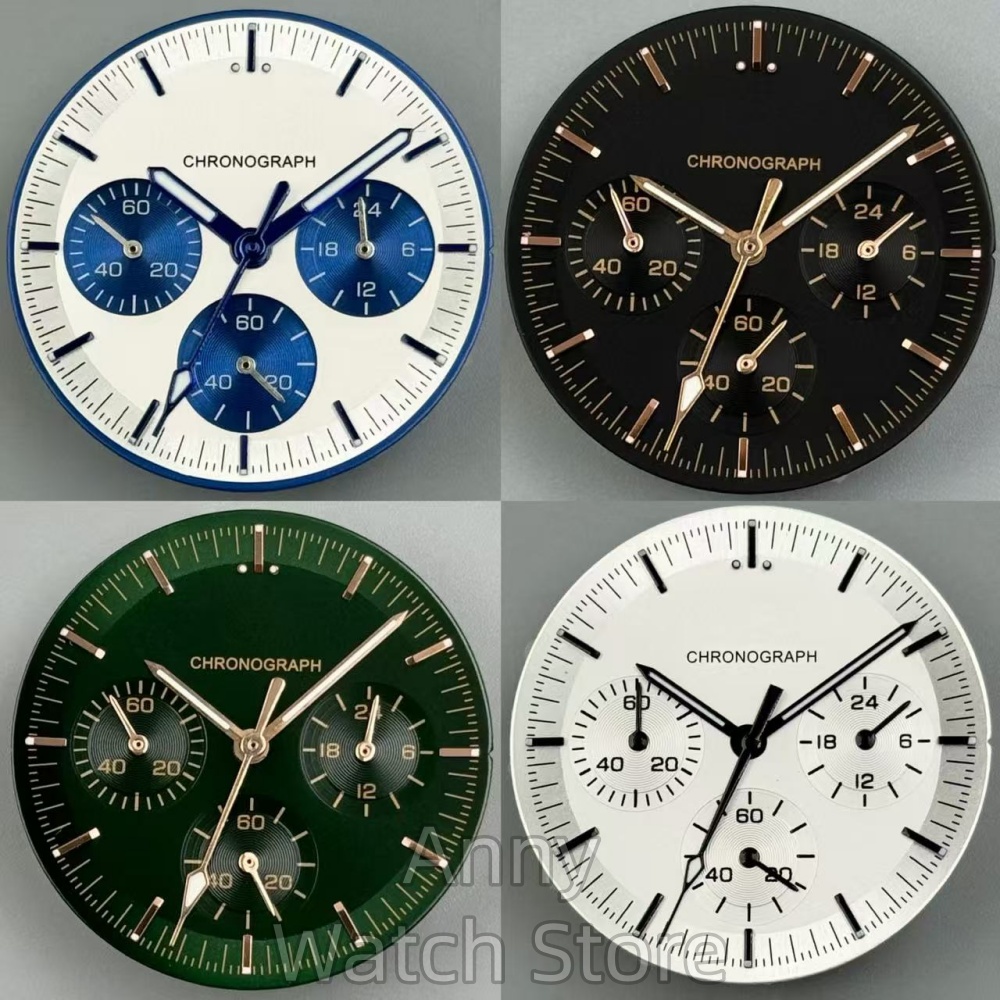 Sterile VK63 Moon Watch Dial F - Exhibition Caseback ulasan dan harga