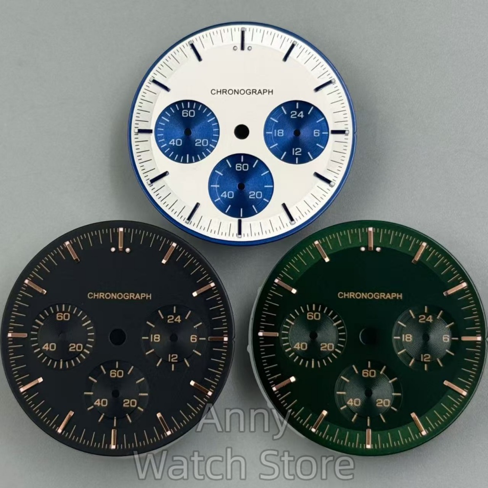 Sterile VK63 Moon Watch Dial F - Exhibition Caseback ulasan dan harga