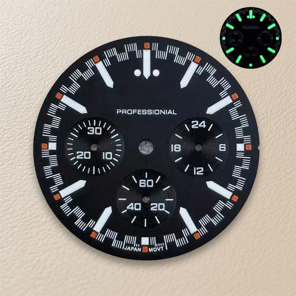 New S Logo 32.5mm Dial Fit VK6 - Exhibition Caseback ulasan dan harga
