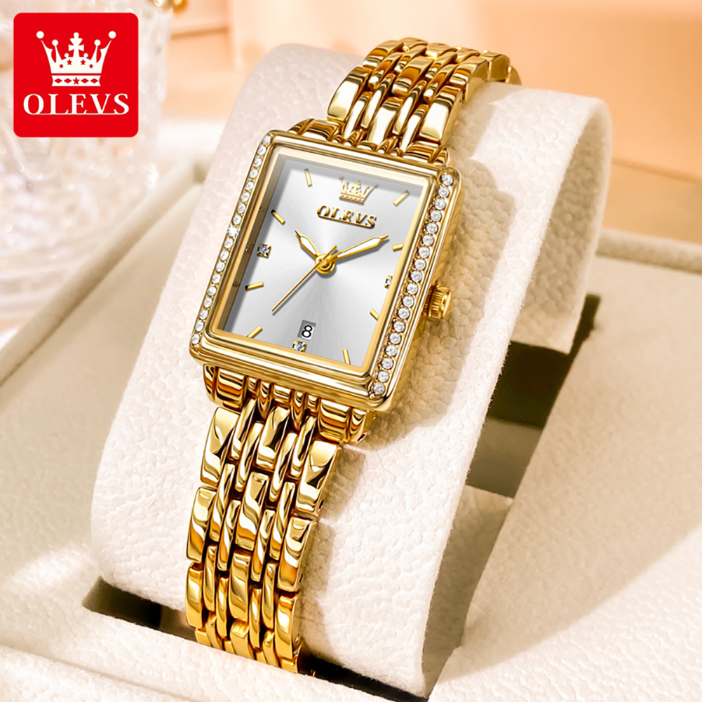 OLEVS 9995 Date Watch for Wome - Luxury Watch Girl ulasan dan harga