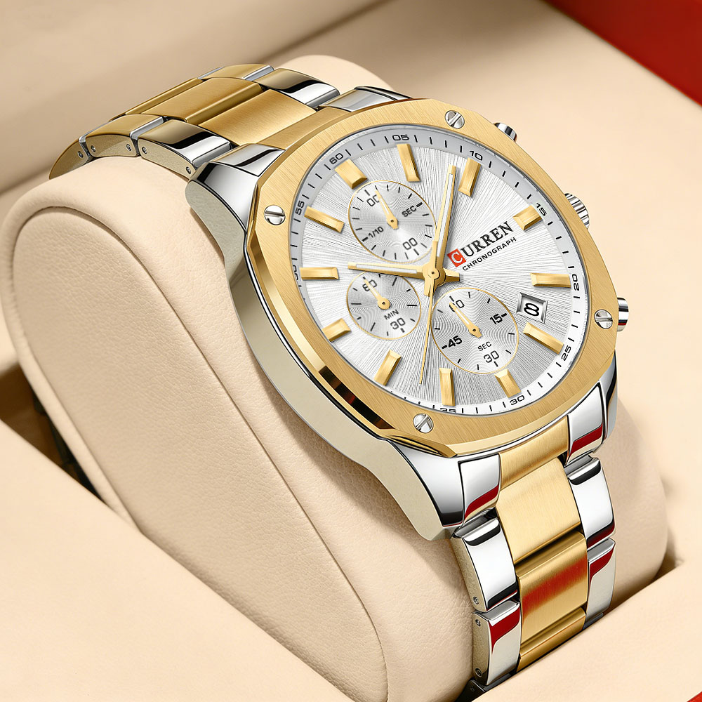 CURREN Modern Men's 42mm Sport - Luxury Watch Kit ulasan dan harga