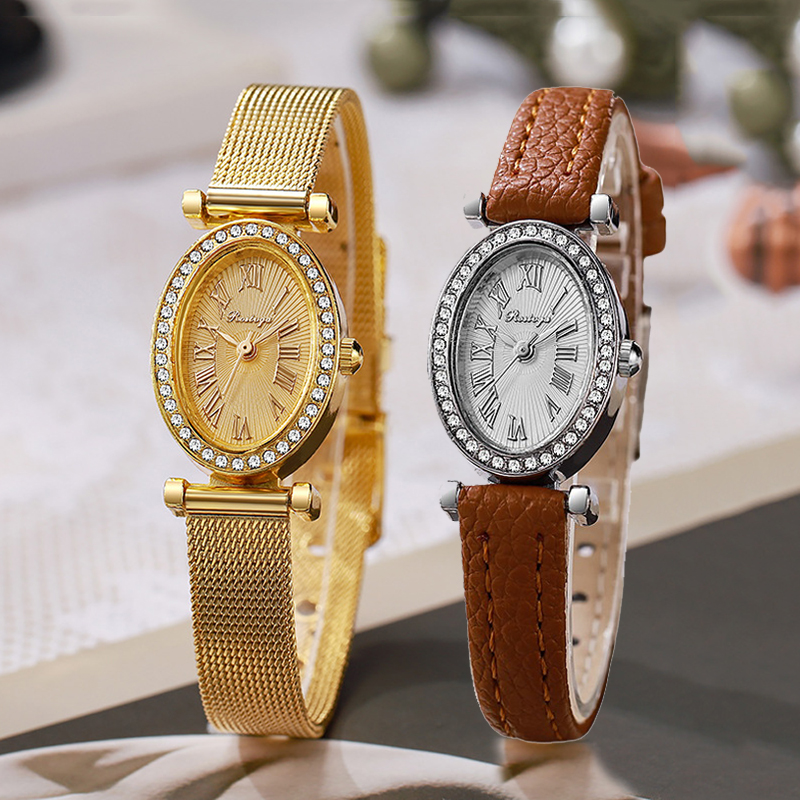 Luxury Watch Women Fashion Ova - Luxury Watch With Leather Strap ulasan dan harga
