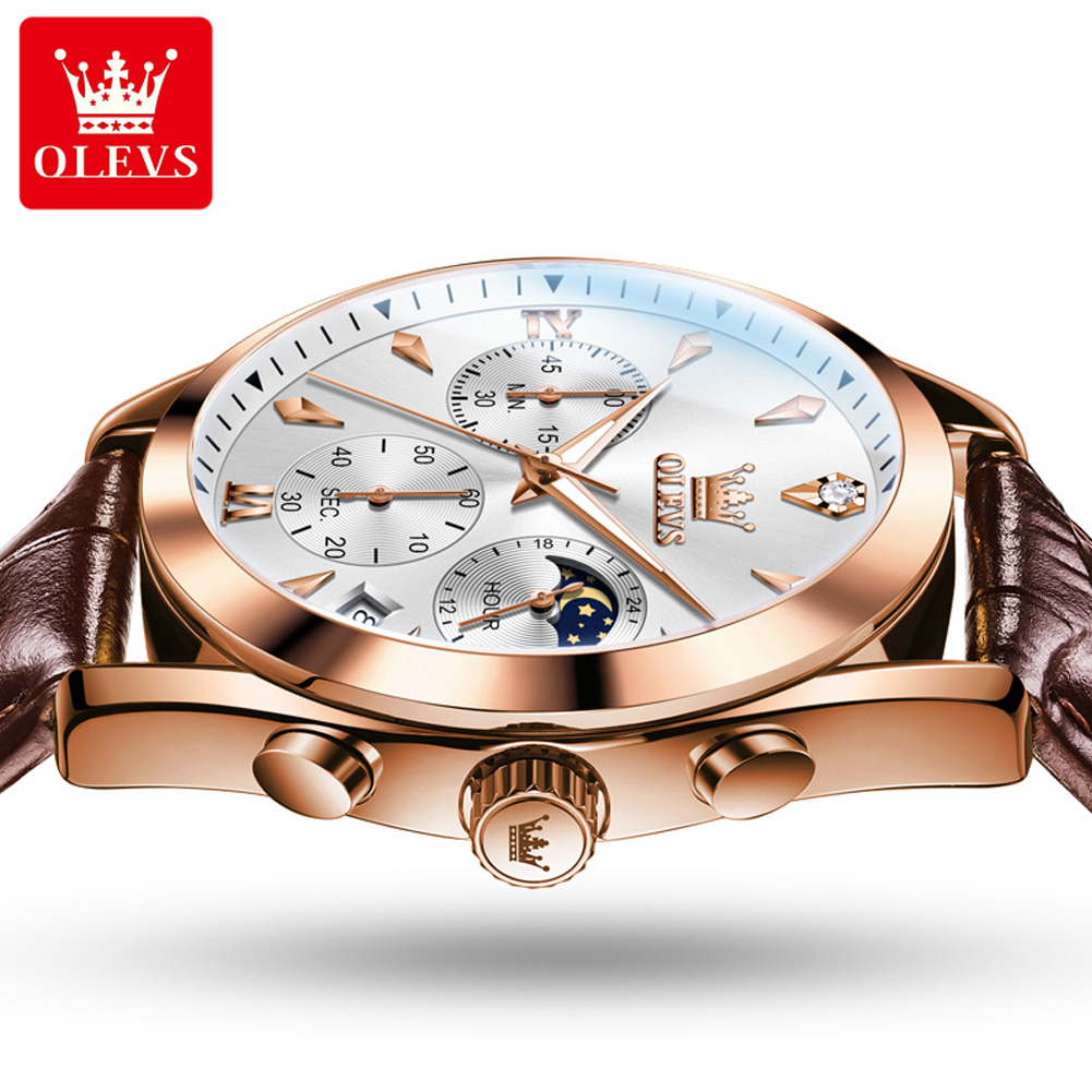 OLEVS Brand New Fashion Quartz - Luxury Watch Mockup ulasan dan harga