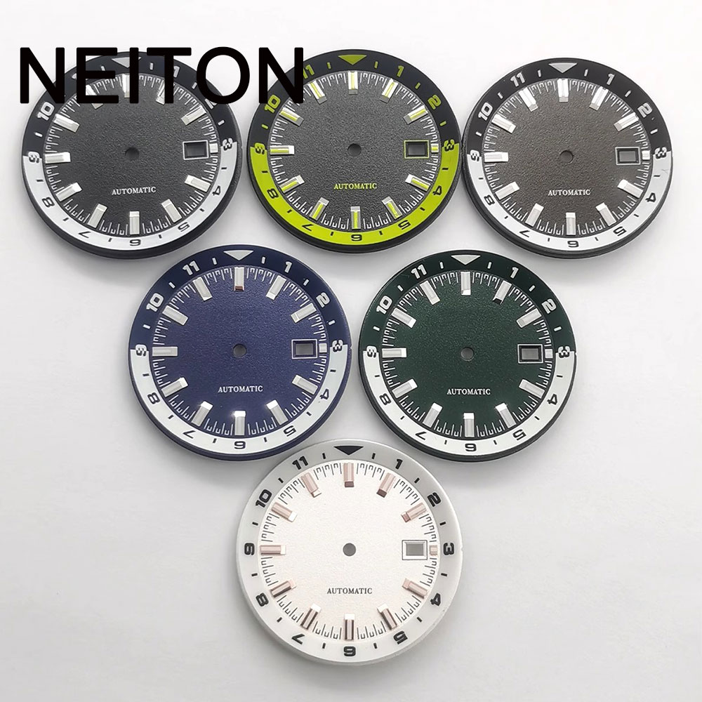 NEITON 36.5mm Watch Dial black - Exhibition Caseback ulasan dan harga