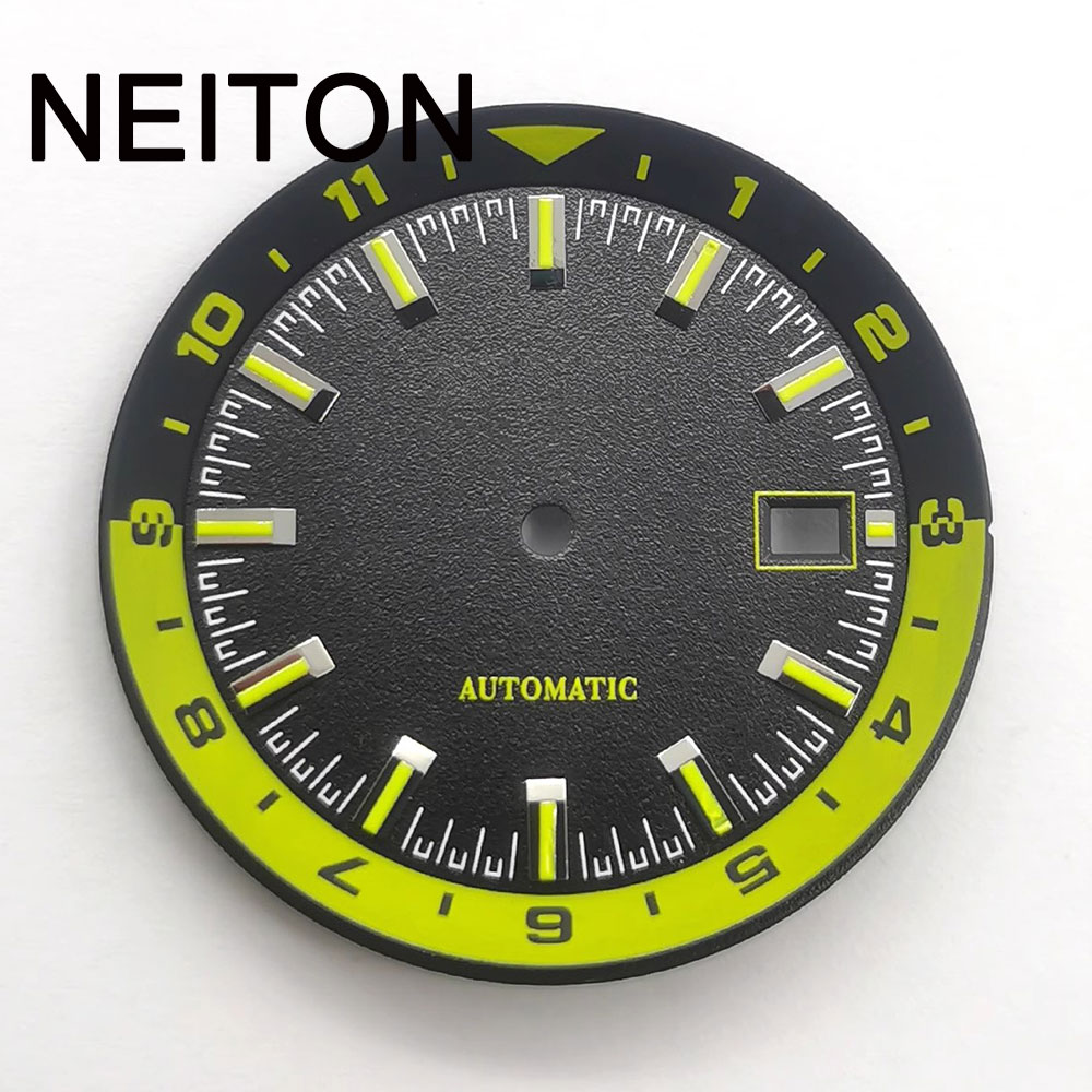 NEITON 36.5mm Watch Dial black - Exhibition Caseback ulasan dan harga
