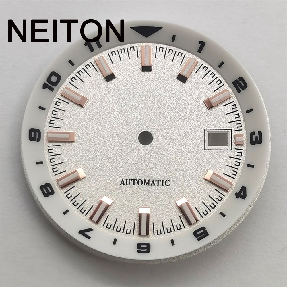 NEITON 36.5mm Watch Dial black - Exhibition Caseback ulasan dan harga