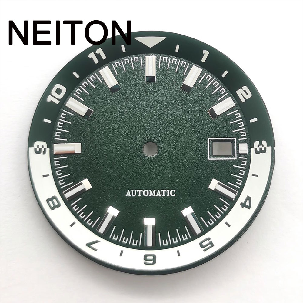 NEITON 36.5mm Watch Dial black - Exhibition Caseback ulasan dan harga