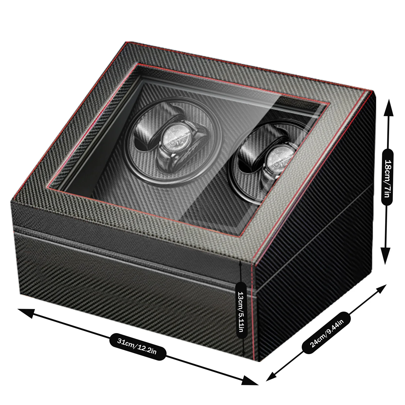 4+6 Watch Winder, Luxury Autom - Quiet Luxury Watch Men ulasan dan harga