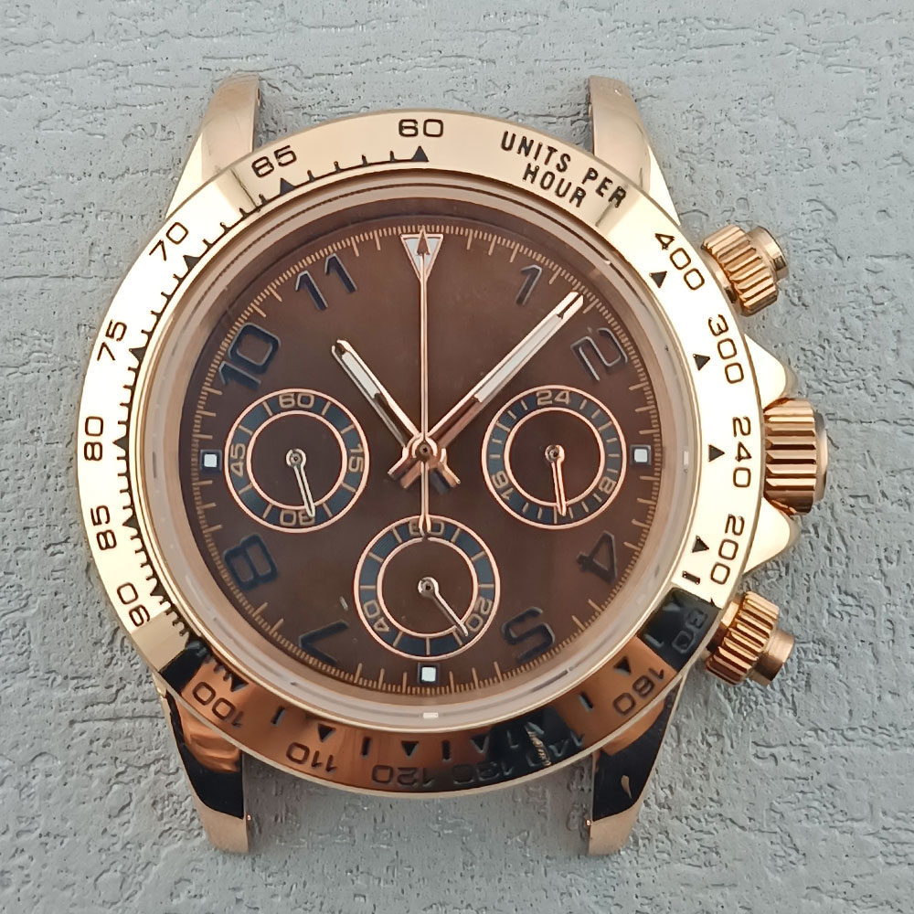 40mm Daytona watch case panda  - Exhibition Caseback ulasan dan harga