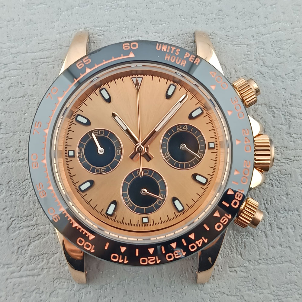 40mm Daytona watch case panda  - Exhibition Caseback ulasan dan harga