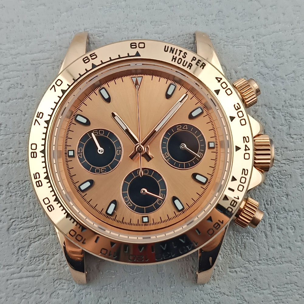 40mm Daytona watch case panda  - Exhibition Caseback ulasan dan harga