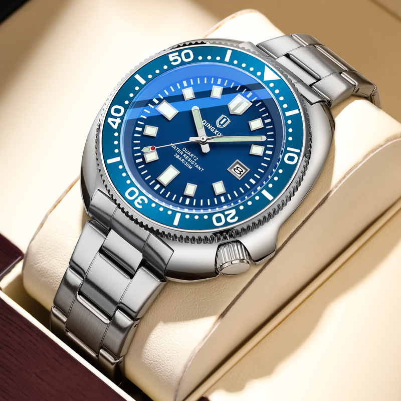 QINGXIYA Brand Fashion Classic - Luxury Watch Mockup ulasan dan harga